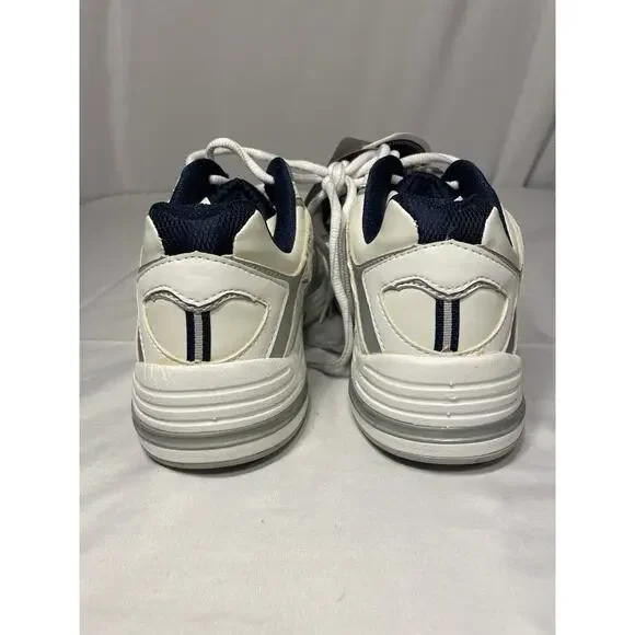 Converse Women-10 Men-8 Comp.Toe Slip Resistant White Stealth Shoes C440 NWT - Picture 4 of 9